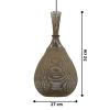 Klec Water Drop Hanging Lamp | Pendants by Home Blitz. Item composed of metal in modern style