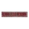 1960s Vintage Turkish Hand-Knotted Herki Runner - Hallway Ca | Runner Rug in Rugs by Vintage Pillows Store. Item made of cotton & fiber