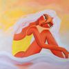 The Tide Pool - 30"x30" | Oil And Acrylic Painting in Paintings by Amy Straley
