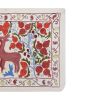 Suzani Tapestry With Deer Design, Animal Pictorial Cotton Su | Tablecloth in Linens & Bedding by Vintage Pillows Store