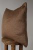 Warm Brown Alpaca Pillow 19x19 | Pillows by Vantage Design