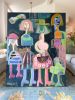 Sale at Bergdorf’s | Original Acrylic Painting | Oil And Acrylic Painting in Paintings by Aleea Jaques ,