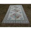 Vintage Turkish Oushak Gallery Runner With Three Taupe | Runner Rug in Rugs by Vintage Pillows Store. Item made of cotton with fiber