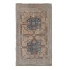 Faded Turkish Karapinar Rug 3'7'' X 5'10'' | Area Rug in Rugs by Vintage Pillows Store. Item made of cotton