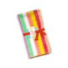 Rainbow Sherbet Multi-color Striped Dinner Napkins, Set of 2 | Linens & Bedding by Willow Ship