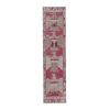 1960s Vintage Abstract Eagle Pattern Kurdish Runner Rug | Area Rug in Rugs by Vintage Pillows Store