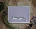 Woodhouse Stretching | Work by The Ugly Cat Studio