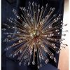 KA1844 Large Brass Sputnik | Chandeliers by Alan M