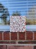Sphere Wall Sculpture, Bubbles wall sculpture, white and red | Wall Hangings by Natasha Kanevski. Item made of canvas works with minimalism & contemporary style
