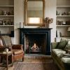 Nero Marquina Marble Fireplace Surround | Custom Luxury Mantel | Fireplaces by Vero Marble