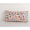 Uzbek Traditional Pastel Suzani Pillow Case, Decorative Couc | Cushion in Pillows by Vintage Pillows Store