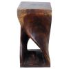 Haussmann® Original Wood Twist Stool 12 X 12 X 23 | Chairs by Haussmann®