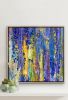 Sunset | Oil And Acrylic Painting in Paintings by Checa Art. Item composed of canvas and synthetic