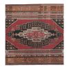 Vintage Turkish Konya Taspinar Rug with Venetian Renaissance | Area Rug in Rugs by Vintage Pillows Store. Item made of cotton with fiber