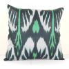 Ikat Lumbar Pillow, Ikat Oblong Cushion,Accent Decorative Pi | Pillows by Vintage Pillows Store
