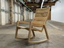 Modern Outdoor Rocking Chair, Lounge chair, USA made | Chairs by Marco Bogazzi