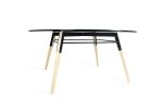 Ross Coffee Table | Tables by Tronk Design. Item composed of wood and glass