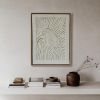 Sandy White Relief Wall Art: Modern 3D Texture Painting | Wall Sculpture in Wall Hangings by Vaiva Art Atelier