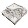 Topographic Candle | Candle Holder in Decorative Objects by Caos Motē