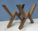 Walnut Wooden Table Legs, Walnut Tree Legs, Dining Table | Tables by LuxuryEpoxyFurniture. Item made of wood