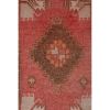 Set of 2 Piece Hand Knotted Oriental Turkish Small Door Mat | Area Rug in Rugs by Vintage Pillows Store. Item made of wool & fiber