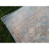 Vintage 1960s Anatolian Geometric Distressed Kars Wool | Area Rug in Rugs by Vintage Pillows Store. Item made of cotton with fiber