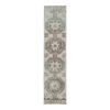 Hand-Knotted Kurdish Runner Rug - Tribal Long Runner Rug | Rugs by Vintage Pillows Store. Item made of cotton with fiber