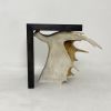 Moose Antler End Table | Tables by Farmhaus + Co.. Item composed of wood