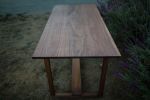 Moderna Walnut Desk | Dining Table in Tables by Simon Silver Designs