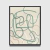 Colorful Modern Abstract wall art with Muted Pastel colors | Prints by Capricorn Press. Item composed of paper in boho or minimalism style