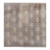 Vintage Midcentury Karapinar Floral Brown Wool Rug | Runner Rug in Rugs by Vintage Pillows Store. Item composed of fabric & fiber