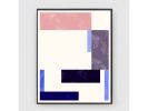Abstract Minimalist Geometric Art Print in Scandinavian | Prints by Capricorn Press. Item composed of paper in boho or minimalism style
