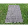 Vintage Flat Weave Angora Wool Mohair Turkish Blanket | Area Rug in Rugs by Vintage Pillows Store. Item made of cotton & fiber