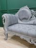Victorian Style Sofa/ Hand Carved Aged Wooden Frame/ Stresse | Chaise Lounge in Couches & Sofas by Art De Vie Furniture