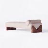 V Day Bed Sheepskin | Work by District Loom