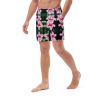 Men's Trunks - Desire - Pink Lily Floral Realism | Work by Eman's Gallery
