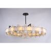 Alan Mizrahi PH0818 Petra Halo Rock | Chandeliers by Alan Mizrahi Lighting Design