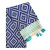 Merida Sustainable Turkis Towel / Blanket | Linens & Bedding by HILANA: Upcycled Cotton. Item made of cotton