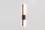 Prometheus Crystal | Sconces by Next Level Lighting. Item composed of oak wood