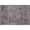 Vintage Organic Wool Round Turkish Oushak Rug 5'3" X5'3" | Area Rug in Rugs by Vintage Pillows Store. Item composed of cotton and fiber