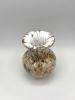 Vintage Crown Small Vase | Vases & Vessels by Tucker Glass and Design`