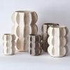 Arcissimo Vase Grey Small | Work by District Loom
