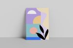 The beach Art Print | Prints by Britny Lizet. Item made of paper works with boho & contemporary style