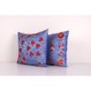Pair Suzani Silk Cushion Cover from Uzbekistan, Set of Two p | Pillows by Vintage Pillows Store