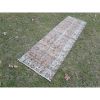 Distressed Floral Turkish Sparta Runner | Runner Rug in Rugs by Vintage Pillows Store. Item made of cotton & fiber