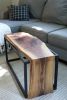Live-Edge Walnut Waterfall Bench/coffee table | Benches & Ottomans by Hazel Oak Farms. Item made of wood