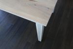 Solid White Oak Shaker Style Dining Table | Tables by Hazel Oak Farms. Item composed of wood