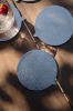 Nickel Coasters Set of 6 | Tableware by The Collective