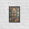 Framed Print - The Guardian - Expressionist Figurative Art | Work by Eman's Gallery