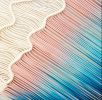 Circular Fiber Art Collection - DREAM | Wall Hangings by Rianne Aarts / Teddy and Wool Studio. Item made of cotton & fiber